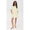 English Factory Women’s Striped Kaftan Mini Dress(Yellow Multi)