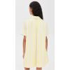 English Factory Women’s Striped Kaftan Mini Dress(Yellow Multi)