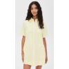English Factory Women’s Striped Kaftan Mini Dress(Yellow Multi)