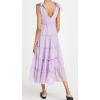 English Factory Women’s Tiered Midi Dress(Lilac)