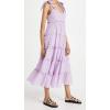 English Factory Women’s Tiered Midi Dress(Lilac)