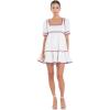 Endless Rose Poplin Mini Dress(Ivory Multi)