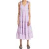 English Factory Women’s Tiered Midi Dress(Lilac)