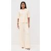 English Factory Women’s Collar Knit Half Sleeves Top(Ivory)