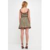English Factory Women’s Tweed Mini Dress, Yellow/Black, S