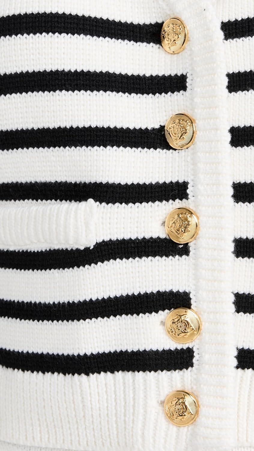 image:imageEnglish Factory Womens Striped Knit Vest Top