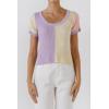English Factory Women’s Color Blocked Sweater Top, Multi, S