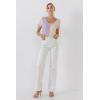 English Factory Women’s Color Blocked Sweater Top, Multi, XS