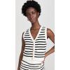 English Factory Women’s Striped Knit Vest Top