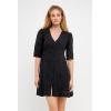English Factory Women’s Broderie Lace Dress, Black, XS