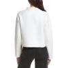 English Factory Womens Placket Cardigan, L, White