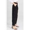 English Factory Women’s Cropped Denim Trousers(Black)