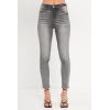 English Factory Women’s High Waist Skinny Jeans Grey