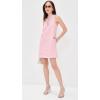 English Factory Women’s Rhinestone Mini Tweed Dress(Pink)