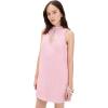 English Factory Women’s Rhinestone Mini Tweed Dress(Pink)
