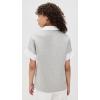 English Factory Women’s Scuba Collar Sweatshirt(Heather Grey/White)