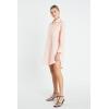 English Factory Women’s Classic Collared Mini Dress Shirt(Blush)
