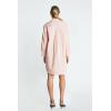 English Factory Women’s Classic Collared Mini Dress Shirt(Blush)