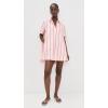 English Factory Women’s Striped Caftan Mini Dress(Pink Multi)