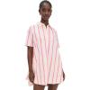 English Factory Women’s Striped Caftan Mini Dress(Pink Multi)