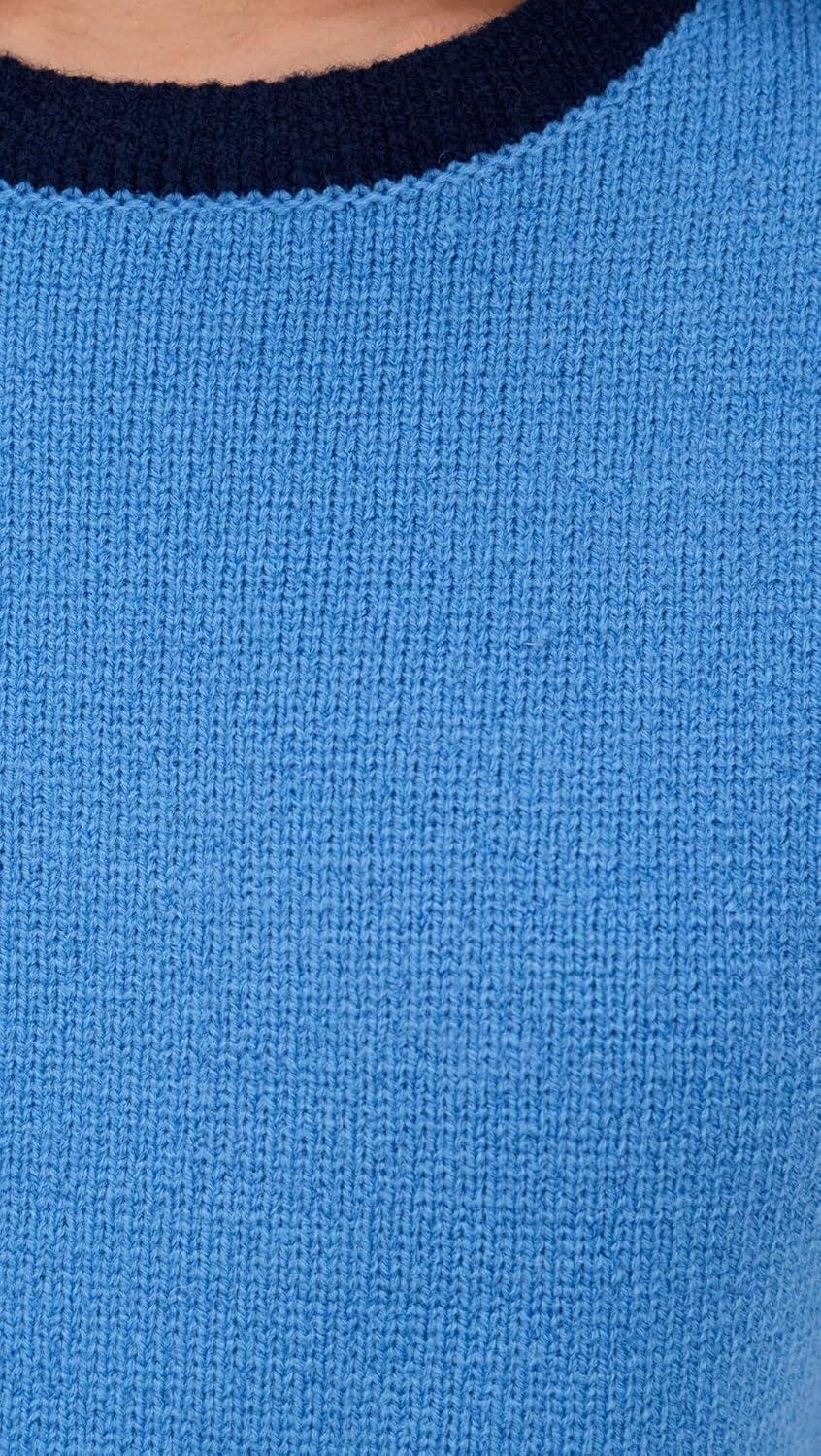 image:imageEnglish Factory Womens Color Block Sweater TopBlue Multi
