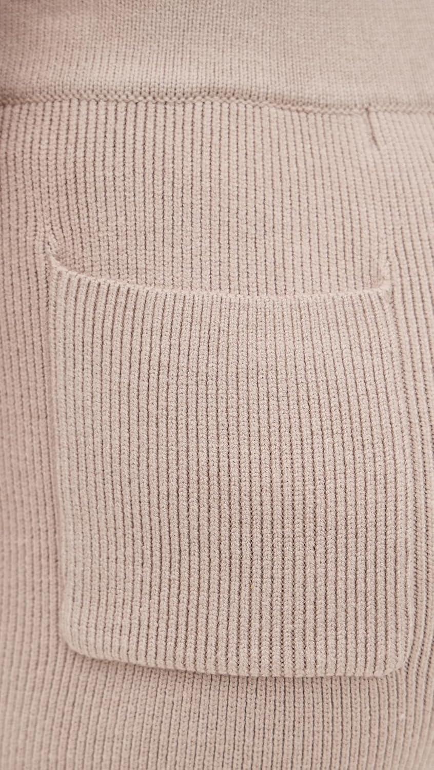 image:imageEnglish Factory Womens Knit PantsTaupe