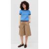 English Factory Women’s Color Block Sweater Top(Blue Multi)