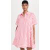 English Factory Women’s Stripe Sleeveless Maxi Dress(Pink/Red)