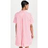 English Factory Women’s Stripe Sleeveless Maxi Dress(Pink/Red)