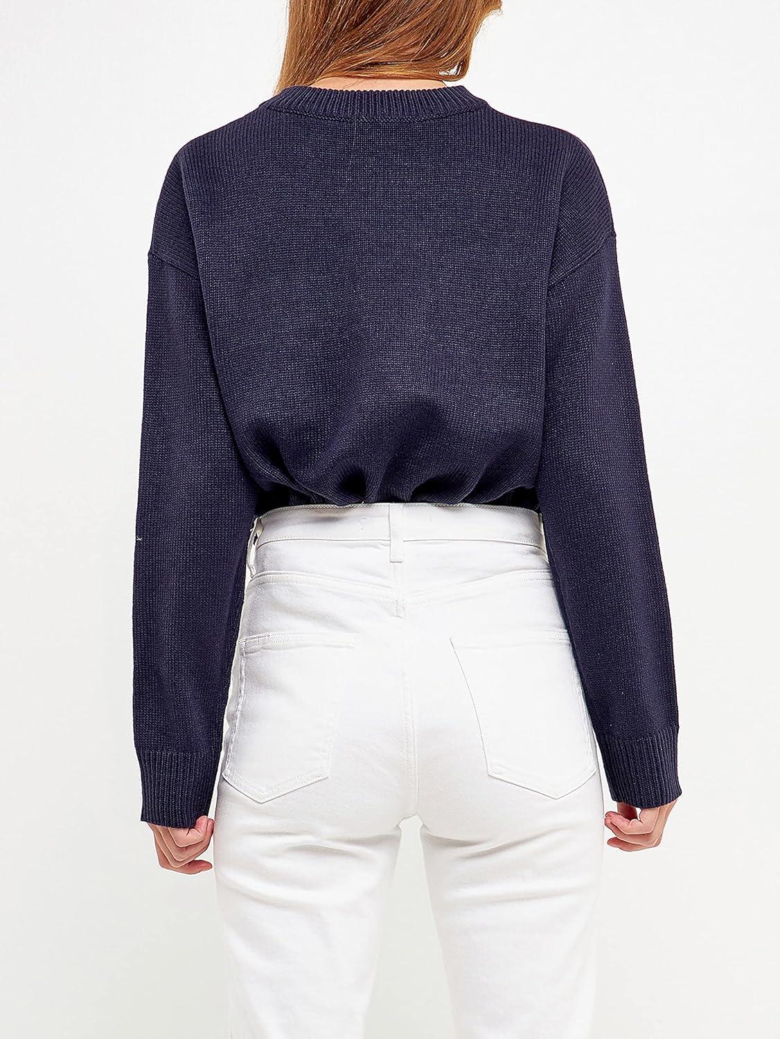 image:imageEnglish Factory Womens Week Motif SweaterTwilight