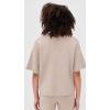 English Factory Women’s Collar Knit Half Sleeves Top(Taupe)