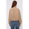 English Factory Women’s Lightweight Bomber Jacket(Beige)