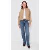 English Factory Women’s Lightweight Bomber Jacket(Beige)