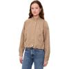 English Factory Women’s Lightweight Bomber Jacket(Beige)
