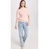 English Factory Women’s Cable Knit Puff Sleeve Top