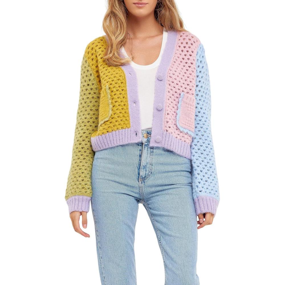 image:imageContrast Detail Cardigan