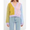 Contrast Detail Cardigan
