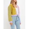 Contrast Detail Cardigan