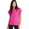English Factory Women’s Chunky Knit Sweater Vest(Fuchsia)