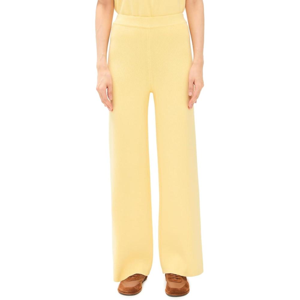 image:imageEnglish Factory Womens Knit PantsButter Yellow