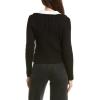 Color Block Polo Knit in Black(Black)