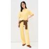 English Factory Women’s Knit Pants(Butter Yellow)