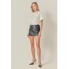 English Factory Women’s Pearl-Embellished Bow T-Shirt(Ivory)