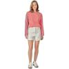 English Factory Women’s Stripe Colorblock Long Sleeve Tee(Red Multi)
