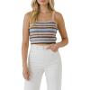 English Factory Women’s Stripe Knit Tank Top, Multi, XS