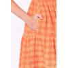 English Factory Women’s Tweed Babydoll Dress, Orange, XS