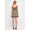 English Factory Women’s Tweed Mini Dress, Yellow/Black, M