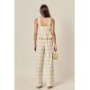 English Factory Women’s Bria Crochet Sleeveless Top(Natural)