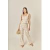 English Factory Women’s Bria Crochet Sleeveless Top(Natural)