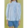 English Factory Women’s Ruffle Detailed Blouse(Powder Blue)